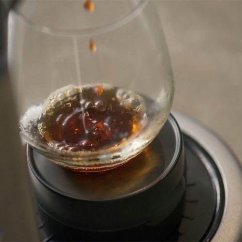 the Sage Precision Brewer® Thermal Macchina per il caffè in Acciaio inossidabile spazzolato sistema di rilevamento small cup™ e tecnologia automatica "steep & release"