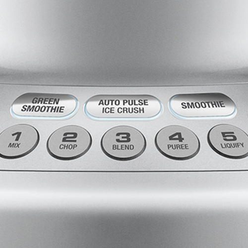 the Fresh & Furious™ Standmixer in Silber lcd-display
