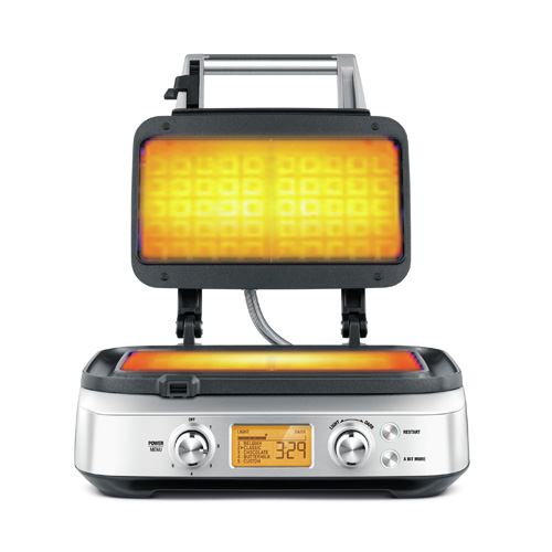 the Smart Waffle™ Pro Piastre per waffle in Acciaio inossidabile calore uniforme con thermal pro