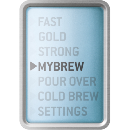 the Sage Precision Brewer® Thermal Brushed Stainless Steel SMALL CUP™ DETECTION AND AUTO 'STEEP & RELEASE' TECHNOLOGY