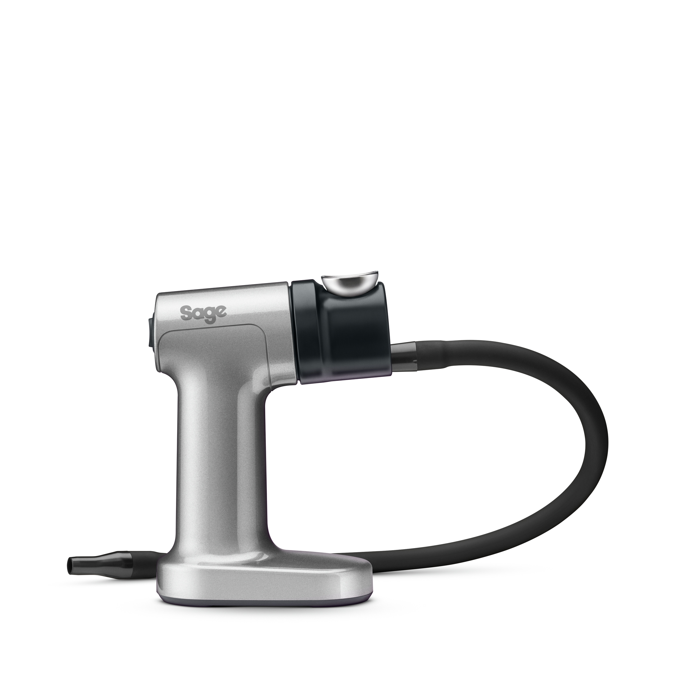 the Smoking Gun™ in Silver removable burn chamber