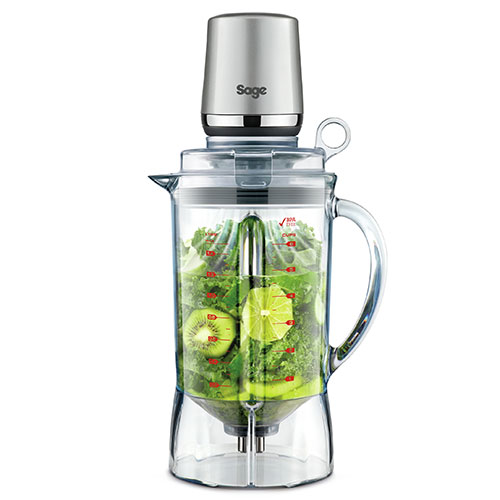the vac Q™ Blender in silver auto switch off