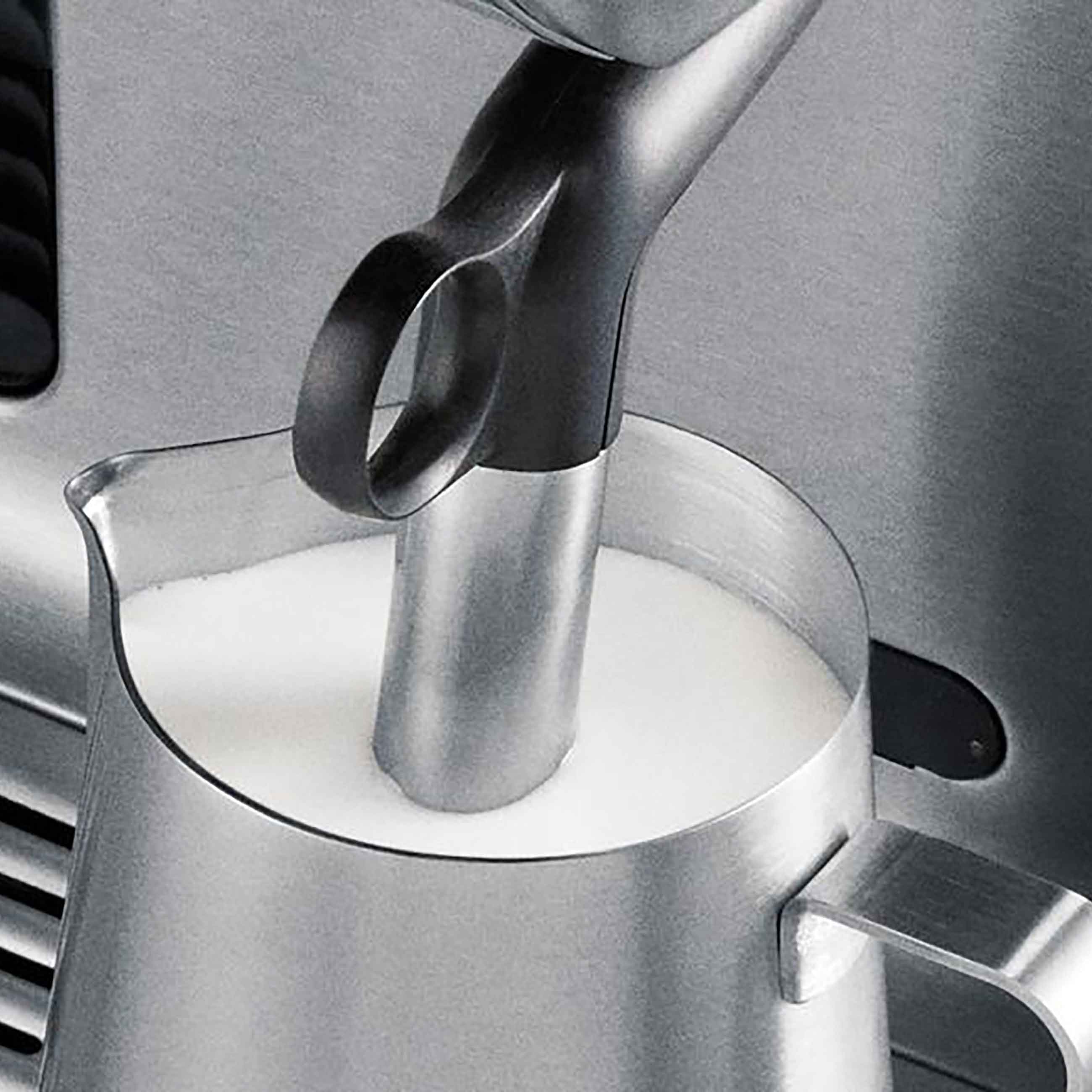  the Oracle Espresso Machine in Black Sesame with Milk Jug
