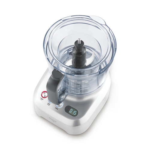 the Kitchen Wizz™ 15 Pro Food Processor in Brushed Aluminium multidirectional timer