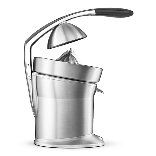 the Citrus Press™ Pro Juicers in Silver fruit dome