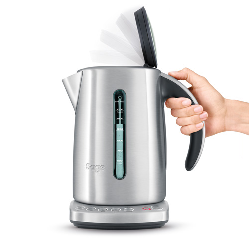 the Smart Kettle™ Kettle in Silver soft top™ lid