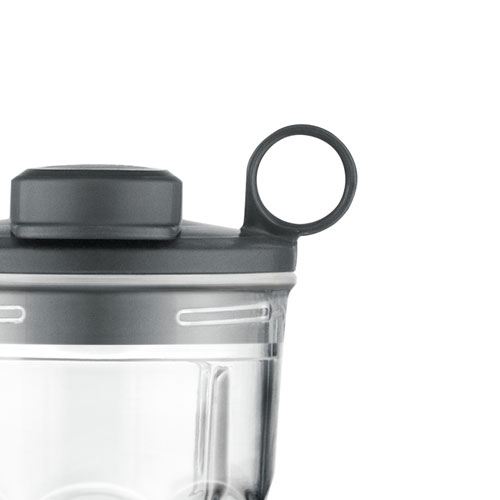 the Sage Boss™ To Go Plus Blenders in Brushed Aluminium sage assist™ lid