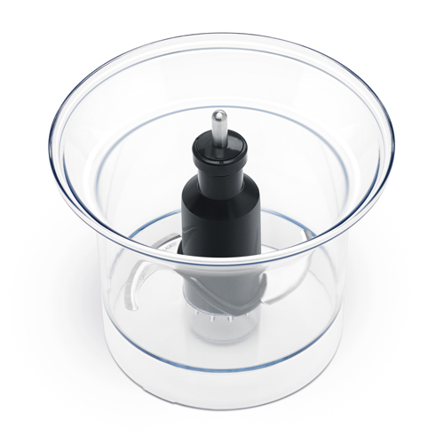 the Kitchen Wizz™ 15 Pro Food Processor in Brushed Aluminium mini bowl & blade included
