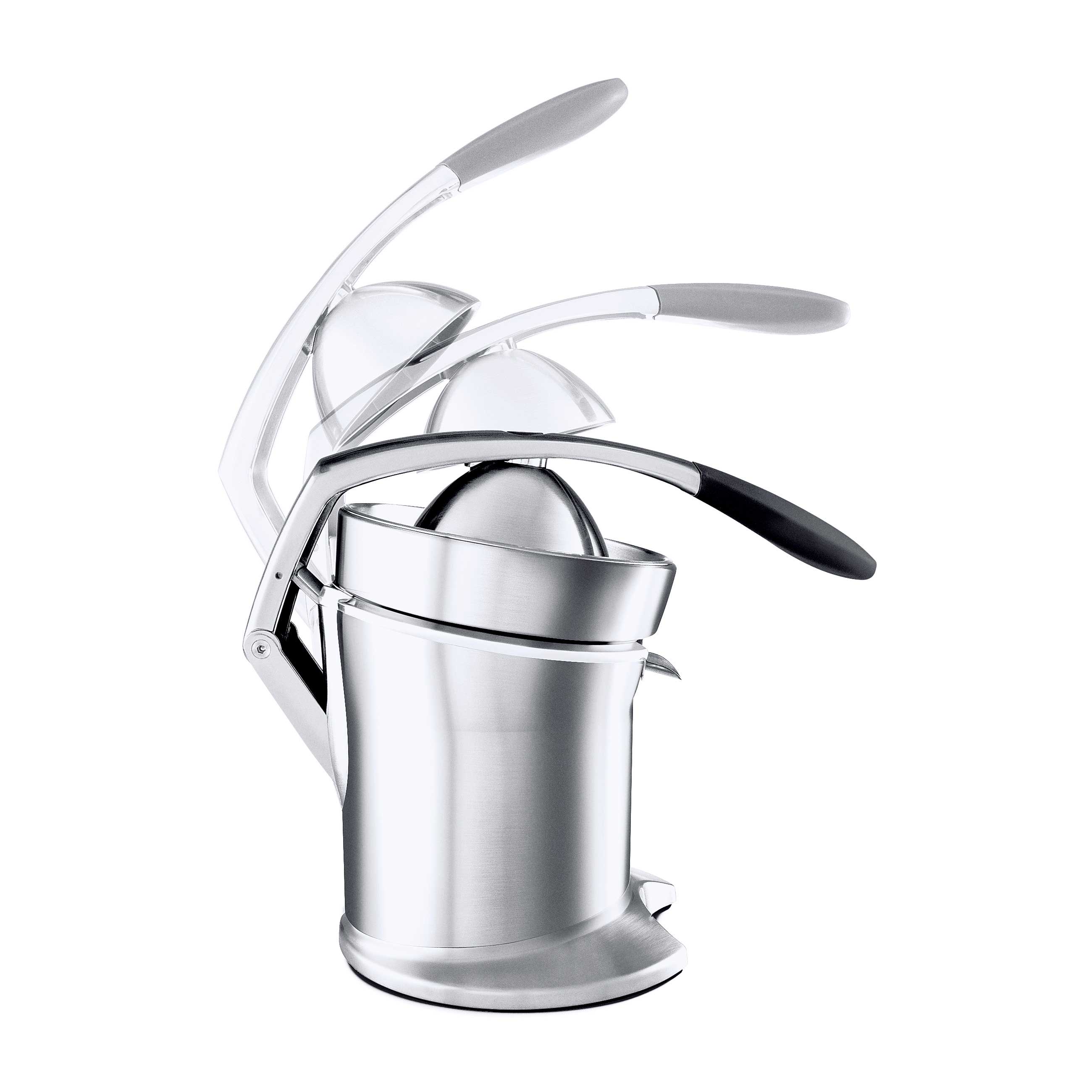  the Citrus Press™ Pro Juicers in Silver juice press arm with dual-switch