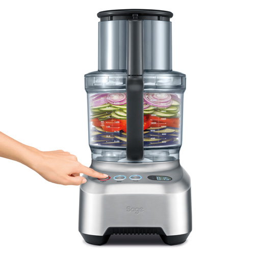 the Kitchen Wizz™ 15 Pro Food Processor in Brushed Aluminium heavy duty induction motor