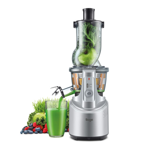 the Big Squeeze™ Juicers in Silver big squeeze technology