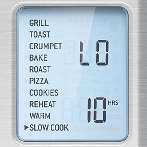 the Smart Oven™ Pro Oven in Brushed Stainless Steel Slow cook function